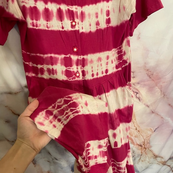 Vintage Tie Dye Loungewear Jumpsuit - Picture 2 of 6
